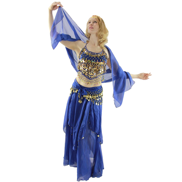 Belly Dance Costume 5-Piece Set