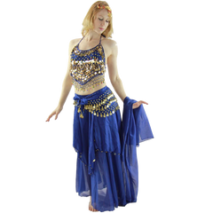 Belly Dance Costume 5-Piece Set