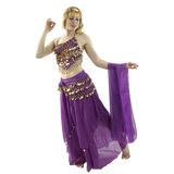 Belly Dance Costume 5-Piece Set
