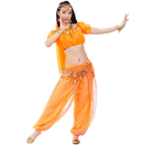 AveryDance Professional Belly Dance 5-pieces Costume Set