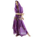 Red Pepper 5-Piece Belly Dance Costume